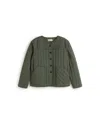Thinking Mu Women's Green Padded Ayo Jacket In Green