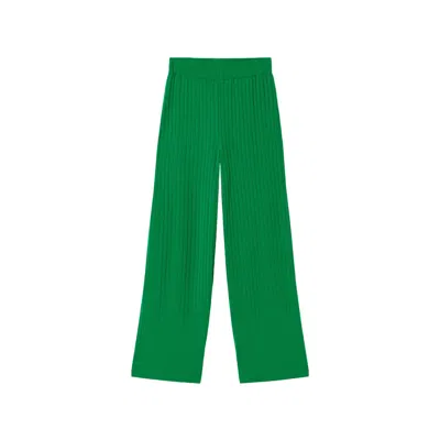 Thinking Mu Women's Green Trash Dalia Pants