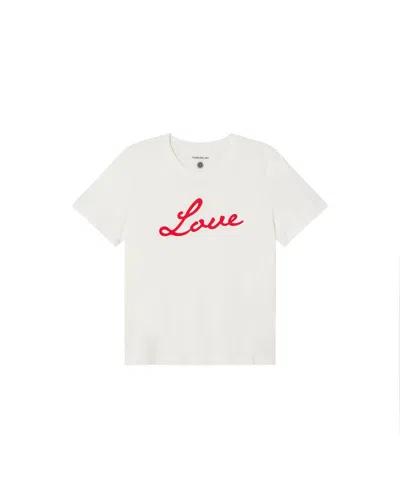 Thinking Mu Women's Love Ida White T-shirt