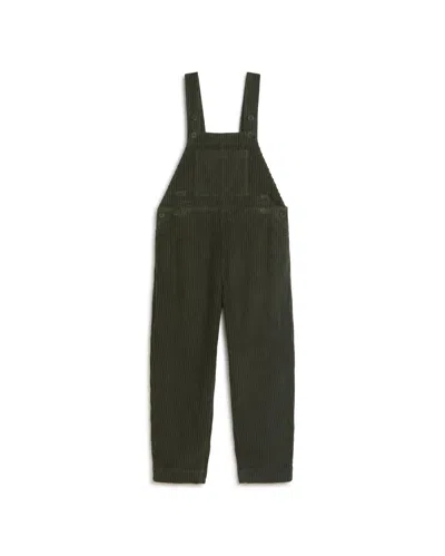 Thinking Mu Women's Luz Green Corduroy Jumpsuit