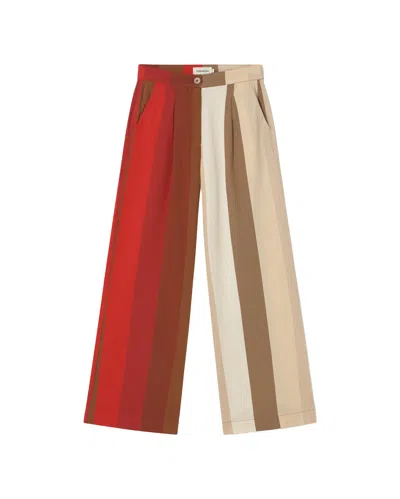Thinking Mu Women's Manolita Multicolored Sandfire Pants