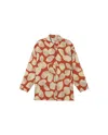 Thinking Mu Women's Multicolor Leaf Light Ava Blouse
