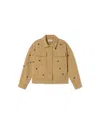 Thinking Mu Women's Neutrals Beige Sol Chain Jacket Frans In Beige