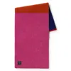 Thinking Mu Women's Pink Wool Ghede Scarf In Pink