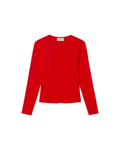 Thinking Mu Women's Red Top Susan