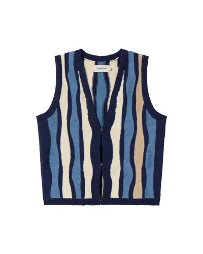 Thinking Mu Women's Robbie Multicolor Knitted Vest