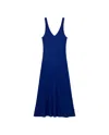 Thinking Mu Women's Sade Blue Knit Dress In Blue