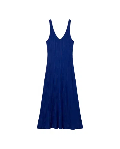 Thinking Mu Women's Sade Blue Knit Dress