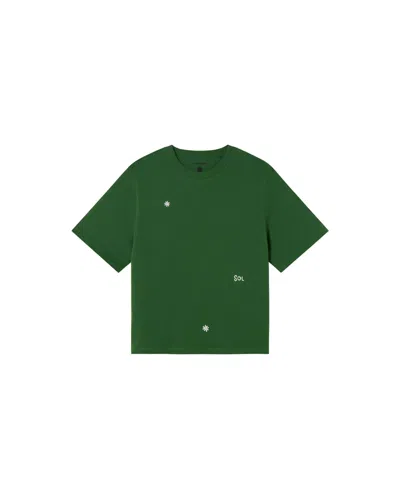 Thinking Mu Women's Solsol Lucia Green T-shirt