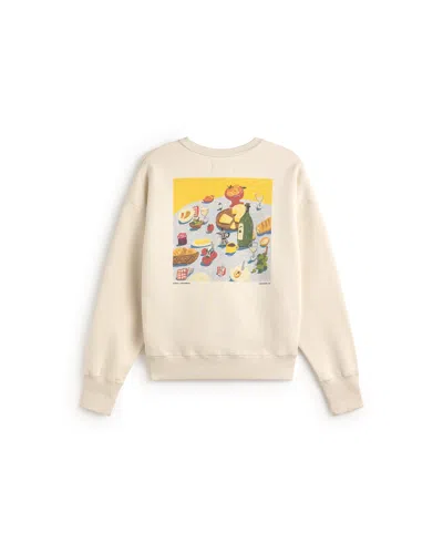 Thinking Mu Women's White Costumbres Jodie Sweatshirt