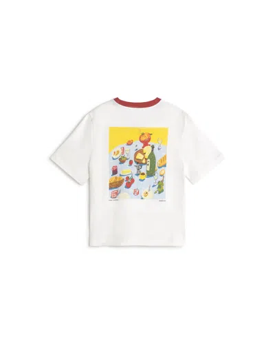 Thinking Mu Women's White Costumbres Zowie T-shirt