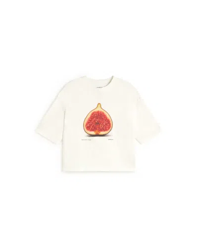 Thinking Mu Women's White Figa Lena Oversize T-shirt