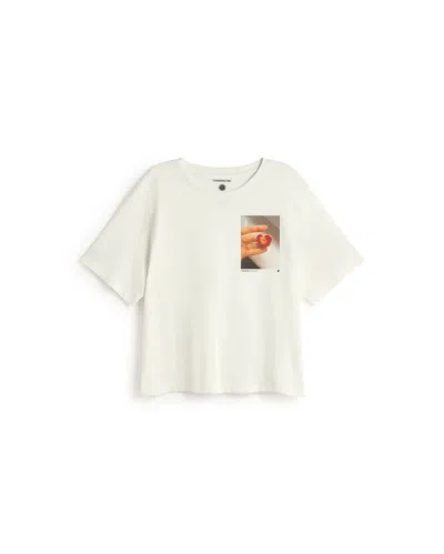 Thinking Mu Women's White Fresa Lucia T-shirt