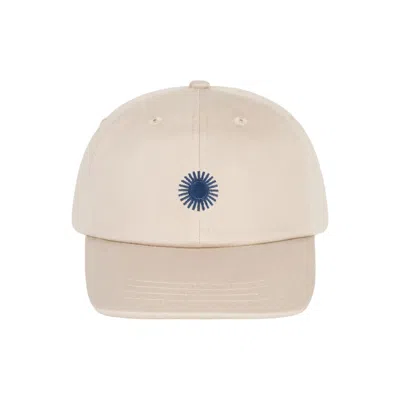 Thinking Mu Women's White Ivory Contrast Chris Cap