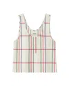 Thinking Mu Women's White Justine Multicolor Striped Top