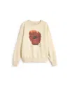 Thinking Mu Women's White Tomaquet Bonnie Sweatshirt In Neutral