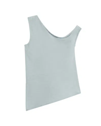 Thinking Mu Women's Zohar Asymmetrical Blue Top