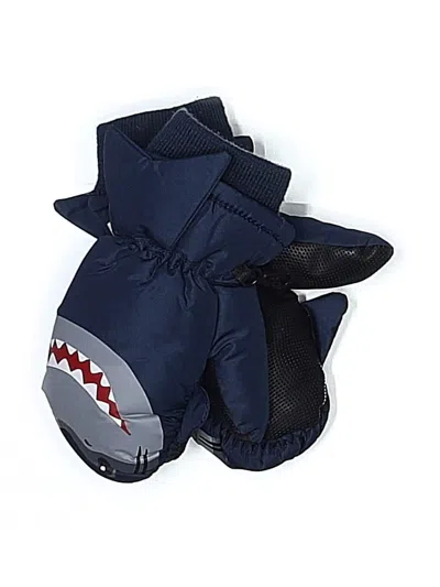 Pre-owned Thinsulate Kids' Mittens In Blue