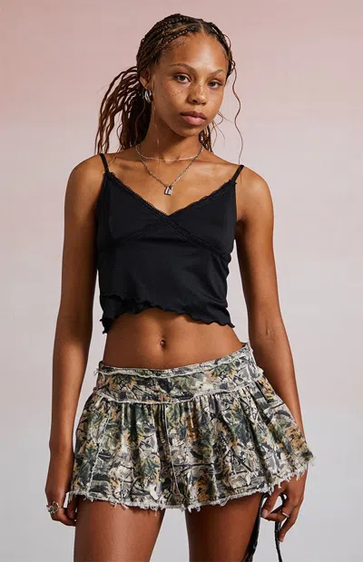 Third Charm Women's Sugar Rush Tank Top In Black