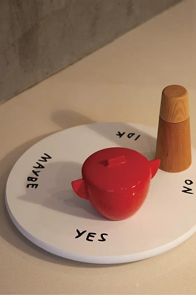 Third Drawer Down Indecisive Lazy Susan X Adam Jk At Urban Outfitters In Red