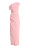 Third Form Athena Off-the-shoulder Maxi Dress In Pink