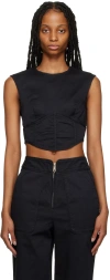 Third Form Black Uniform Camisole In Black