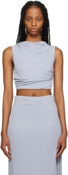 Third Form Blue Mode Tuck Tank Top In Skyward