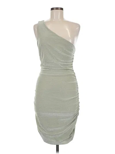 Pre-owned Third Form Cocktail Dress In Silver