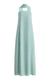 Third Form Exckusive Bia Strapless Maxi Dress In Green
