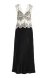 Third Form Exclusive Visions Lace Maxi Dress In Black