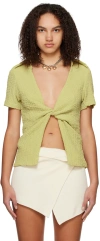 Third Form Green Twist T-shirt In Mint