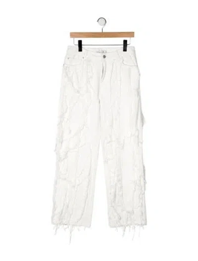Pre-owned Third Form High-rise Straight Leg Jeans W/ Tags In Multi