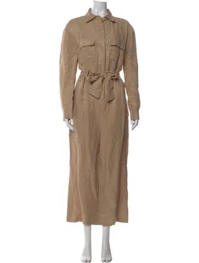 Pre-owned Third Form Jumpsuit In Neutral
