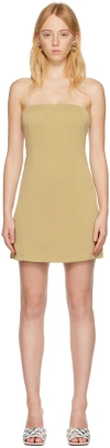 Third Form Khaki Form Minidress In Khaki