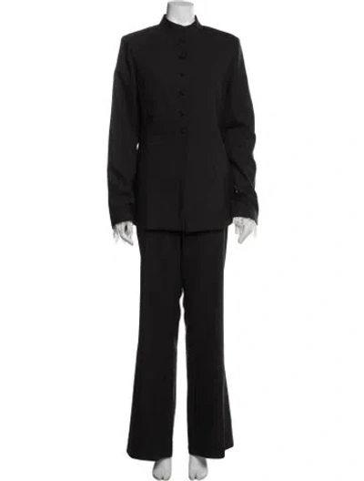 Pre-owned Third Form Lace Trim Embellishment Pantsuit W/ Tags In Blue
