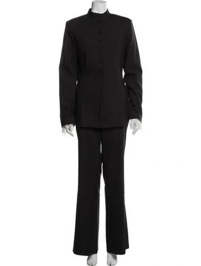 Pre-owned Third Form Lace Trim Embellishment Pantsuit W/ Tags In Blue