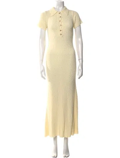 Pre-owned Third Form Long Dress In Yellow