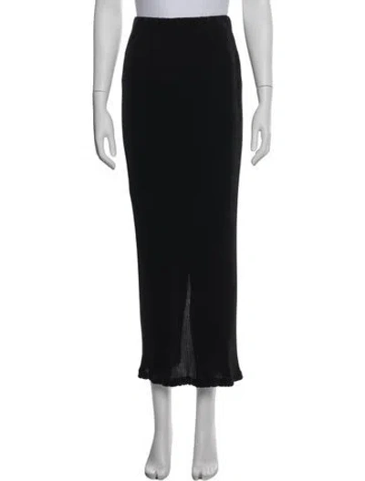 Pre-owned Third Form Long Skirt W/ Tags In Black