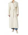 Third Form Transit Trench Coat In Dust In Neutral