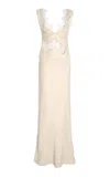 Third Form Visions Lace Maxi Dress In Ivory