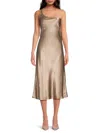 Third Form Women's Crush One Shoulder Midi Dress In Driftwood