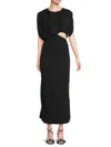 Third Form Women's Cut Out Midi Dress In Black