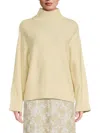 Third Form Women's Knit Dropped Shoulder Sweater In Cream
