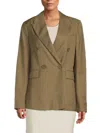 Third Form Women's Resolute Double Breasted Blazer In Olive