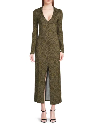 Third Form Women's Time Again Floral Maxi Dress