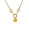 Third Tone Women's Lucky Charm Necklace In Gold