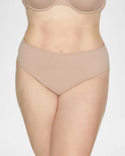 Thirdlove 24/7 Classic High-waist Thong In Taupe