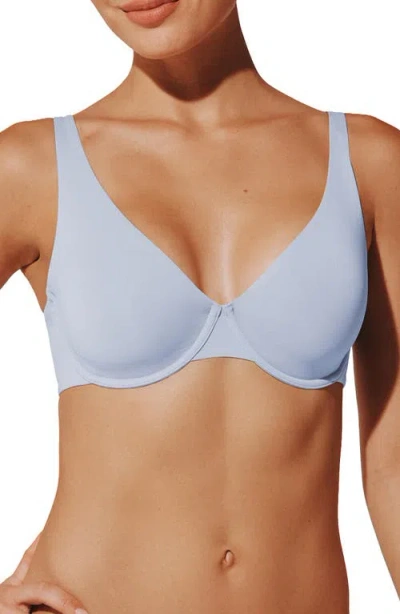 Thirdlove 24/7® Classic Second Skin Unlined Underwire Bra In Blue