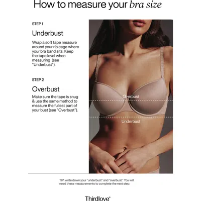 Thirdlove 24/7® Classic Smooth Minimizer Bra In Neutral