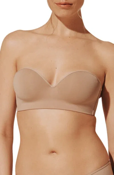 Thirdlove 24/7® Classic Underwire Always Up Strapless Bra In Brown